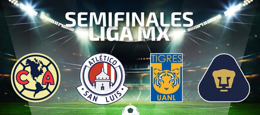 San Luis y América arrancarán las semifinales este miércoles