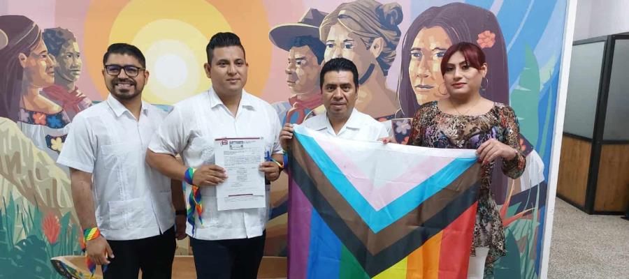 Se inscribe primera candidatura independiente LGBTQ+; buscará alcaldía de Nacajuca