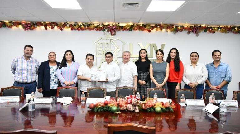 Entrega CEDH informe anual de labores al Congreso de Tabasco