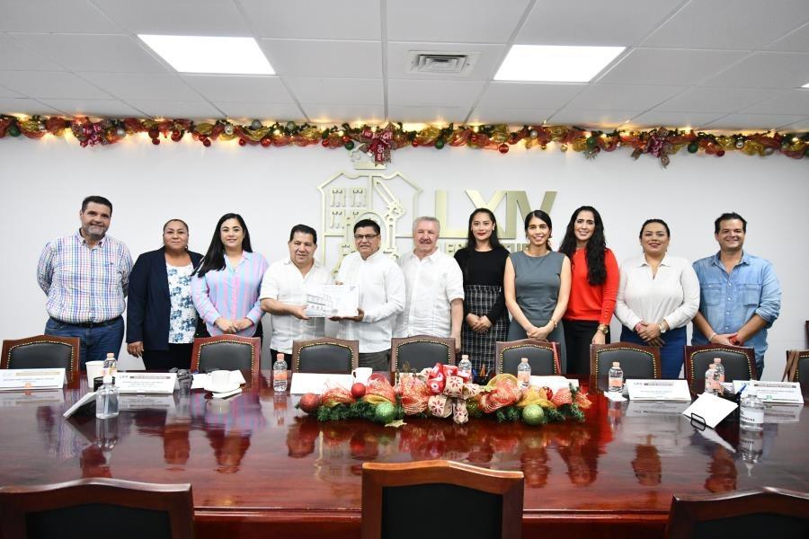 Entrega CEDH informe anual de labores al Congreso de Tabasco