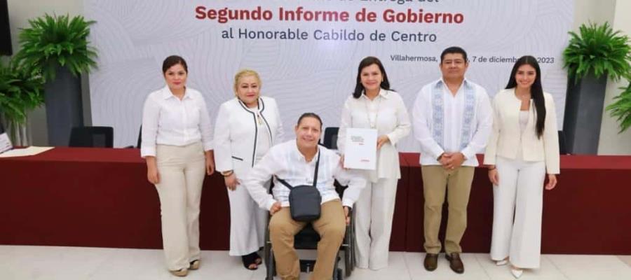 Finanzas sanas y reconocimiento de calificadoras, destaca Yolanda Osuna en 2do informe