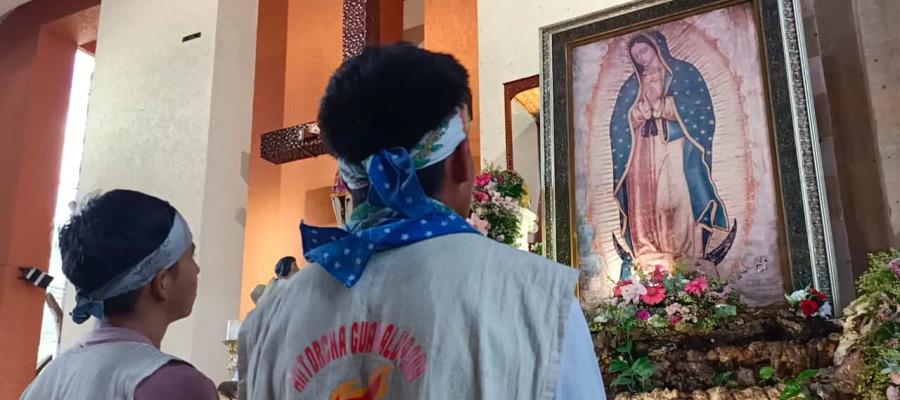 Fervor Guadalupano llega a la Catedral del Señor de Tabasco