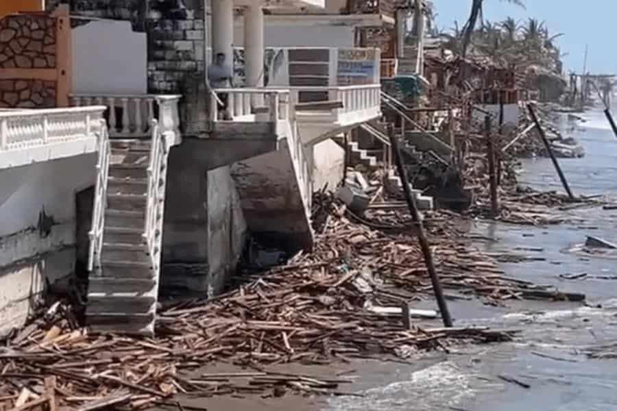 Otis, segundo huracán más catastrófico en México