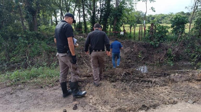 FGR asegura en Cárdenas tubería y mangueras utilizadas para robar hidrocarburo