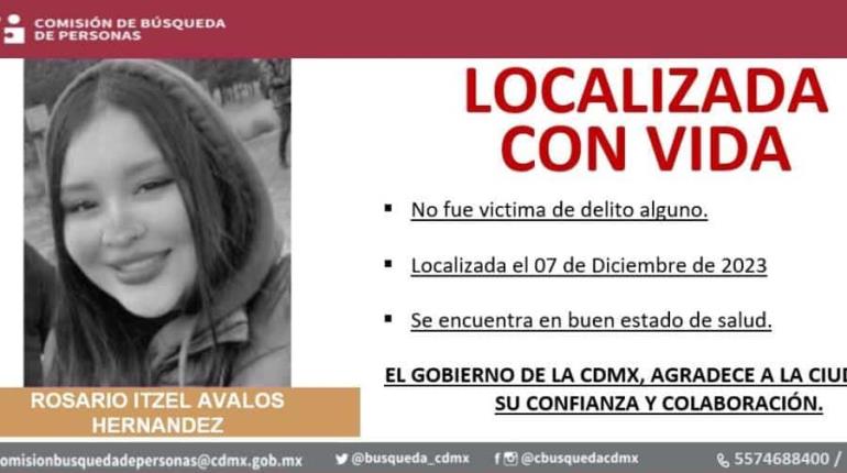 Localizan con vida a mujer policía desaparecida hace 9 días en CDMX