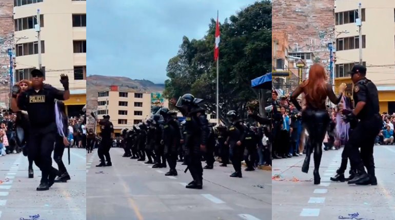 ¡Sacan los pasos prohibidos! Policía de Perú celebra 35 años de historia con insólita coreografía