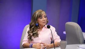 Cuestiona Lorena Beaurregard a May en que se gastó 19 mil mdp que le dejó Merino