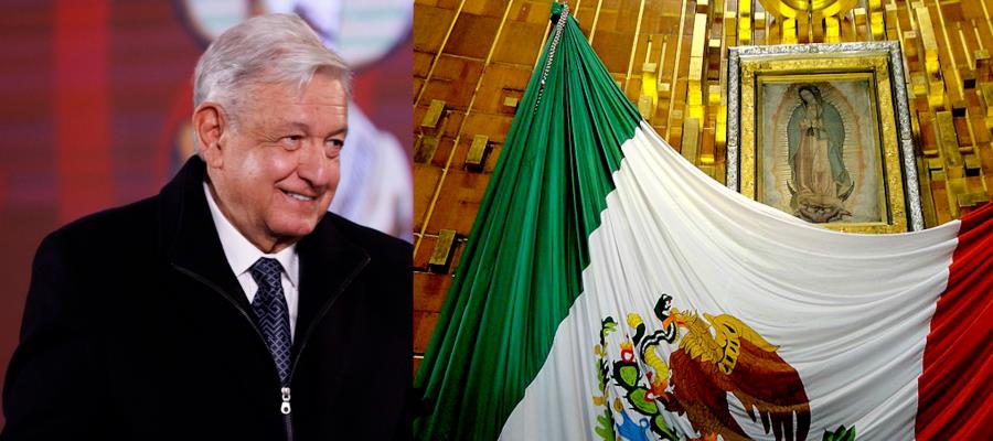 Virgen de Guadalupe, símbolo que más une a mexicanos: Obrador