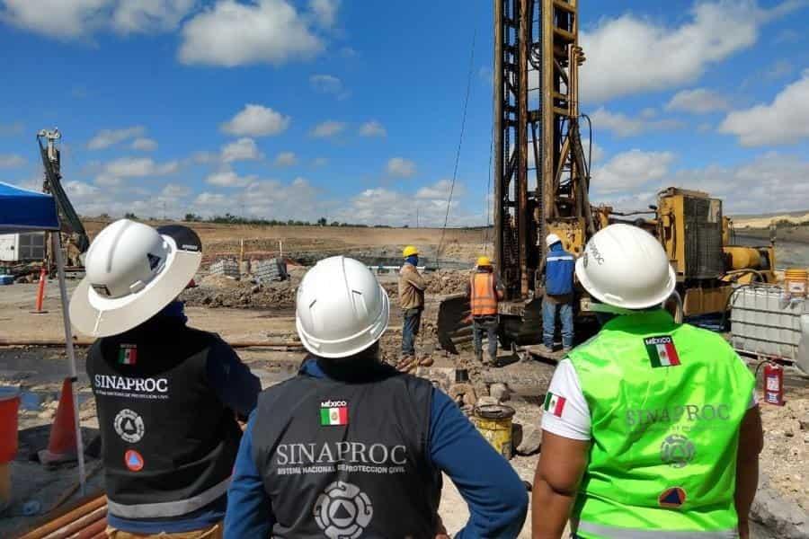 Comienzan labores de recuperación de cuerpos de mineros en El Pinabete