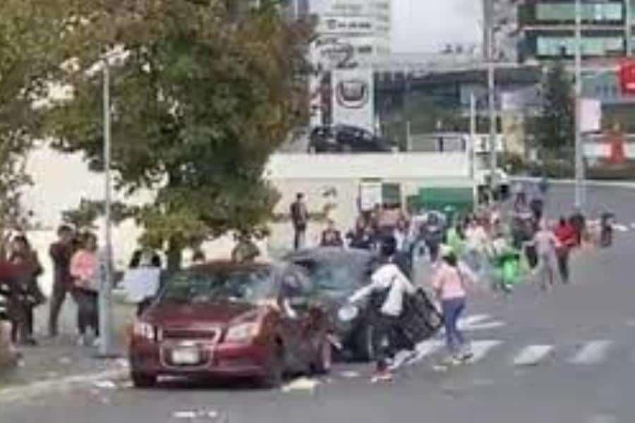 Revientan mitin del PRI en Cuajimalpa, en CDMX