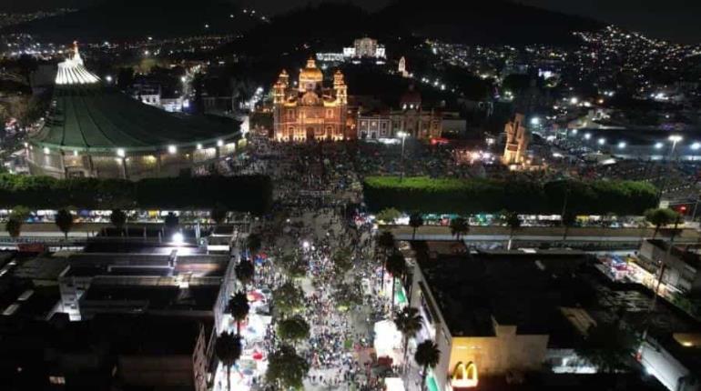 Más de 3 millones visitan la Virgen de Guadalupe en la Basílica