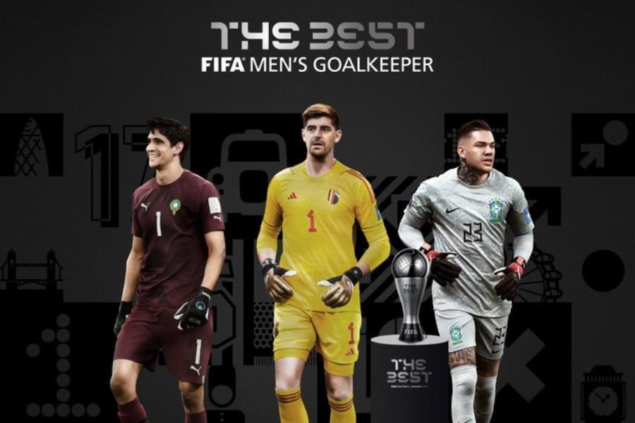 Courtois, Ederson y Bounou, finalistas al premio The Best: FIFA