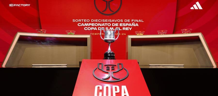 Revelan duelos de 16avos de final de Copa del Rey a jugarse en enero del 2024