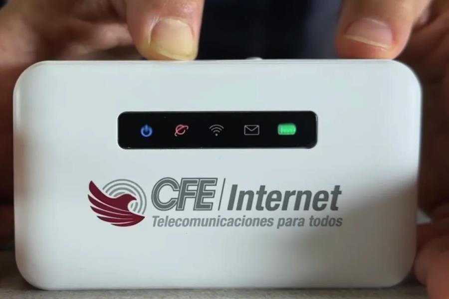 Lanza CFE "MIFI", internet móvil, con paquetes anuales desde 1,010 pesos