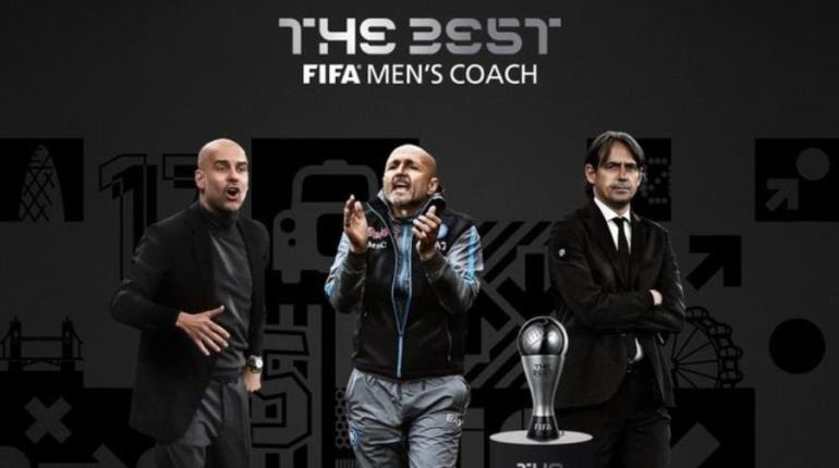 Guardiola, Inzaghi y Spalleti, nominados a Mejor Entrenador del Premio The Best