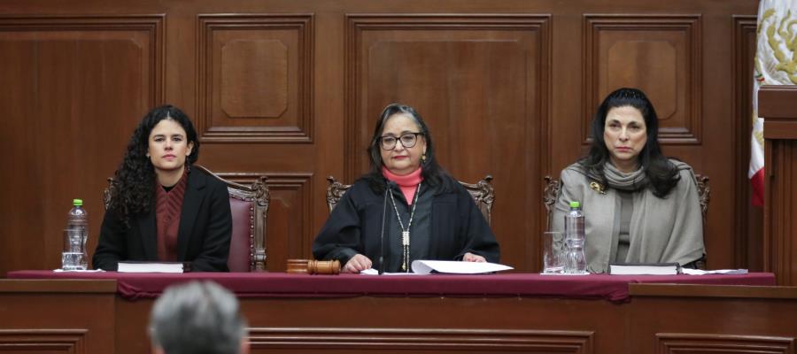 "Equilibrio democrático está en peligro": Norma Piña en primer informe