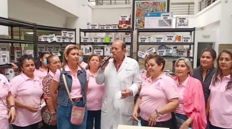 Realiza voluntariado del Juan Graham, "La Tómbola por la Vida" en beneficio de pacientes oncológicos