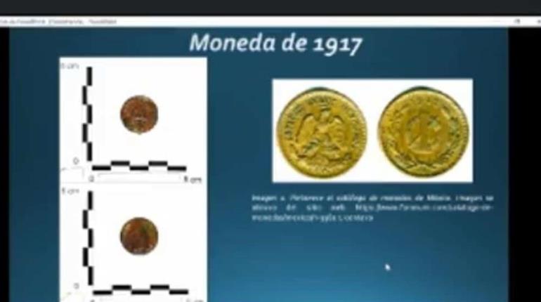 Balas sin usar y una moneda de 1917, entre vestigios encontrados en obra del malecón de Villahermosa