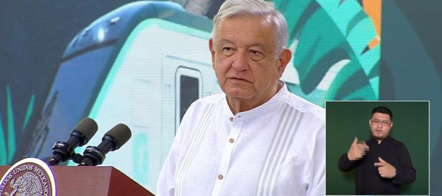 Visualiza AMLO desarrollo turístico del Sureste de México con Tren Maya