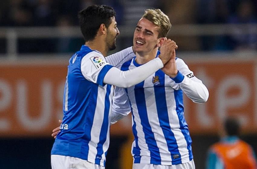 ¡Emotivo! Carlos Vela y Griezmann, se reencuentran después de muchos años en Madrid