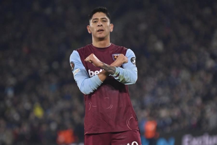 Edson Álvarez participa en victoria del West Ham