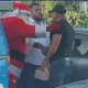 Santa Claus evita pelea entre conductores... ocurrió en Panamá