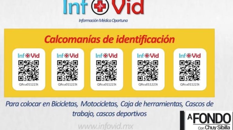 En febrero lanzan al mercado código QR que Salva vidas