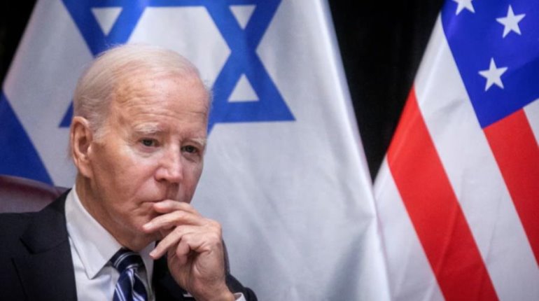 Se manifiestan en el Capitolio para exigir a Biden frenar ayuda a Israel en su guerra contra Hamás