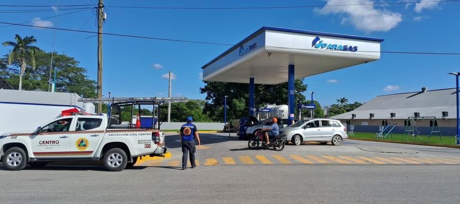 Vendía tronadores afuera de gasolinera en Tierra Colorada