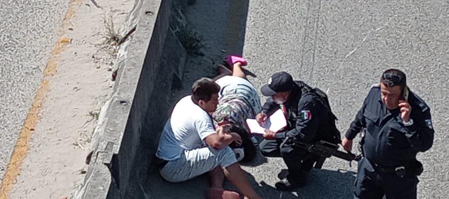 Taxista atropella y mata a motociclista en Pomoca, lo detienen en Lomitas