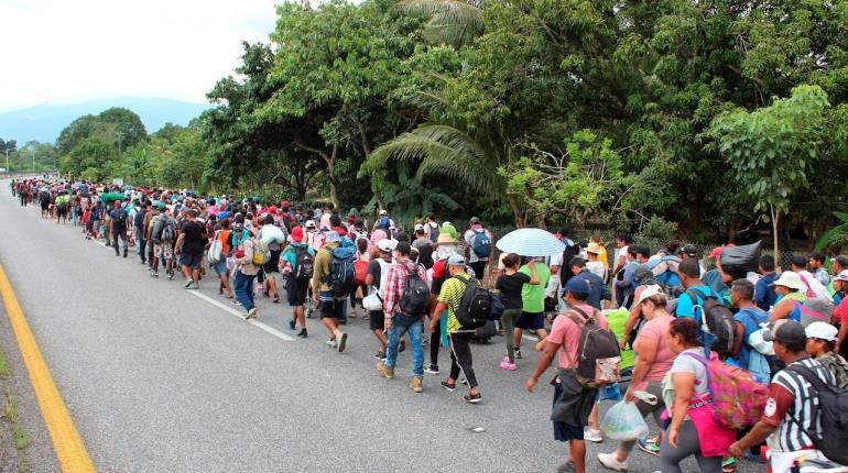 Sale de Chiapas ´Caravana de la Natividad´ con casi 6 mil migrantes