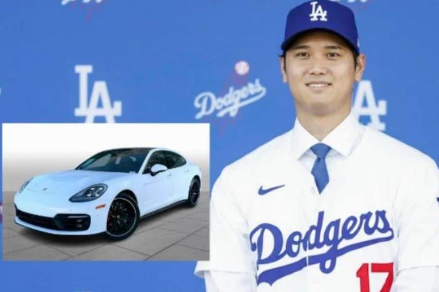 ¡Regalazo! Shohei Ohtani regala Porsche a esposa de Joe Kelly por ayudarlo a conseguir el número 17 con Dodgers