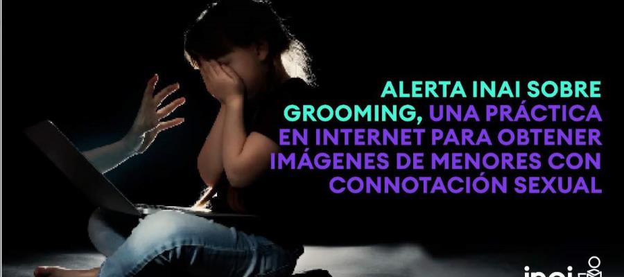 INAI alerta sobre grooming en redes, práctica para obtener imágenes de menores