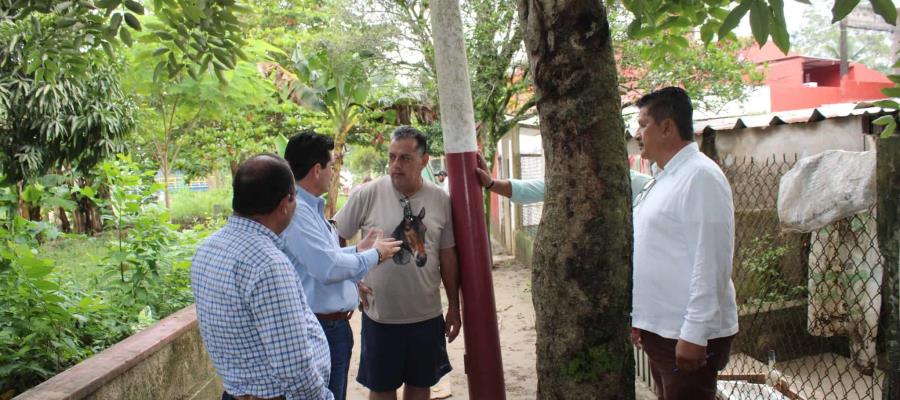 Supervisa Conagua márgenes del río la Sierra en Jalapa, para determinar obras contra inundaciones