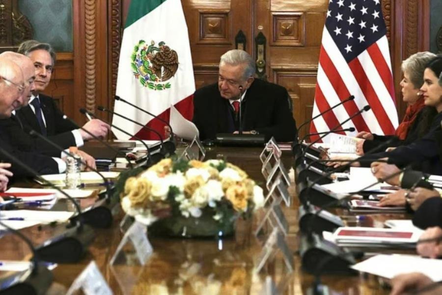 Acuerdan AMLO y Blinken crear equipo de trabajo para atender migración