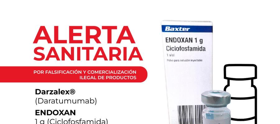 Alertan por falsificación y comercialización ilegal de oncológicos