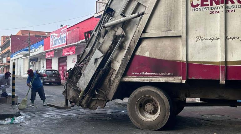 Recolección de basura en Centro operará con normalidad en Semana Santa