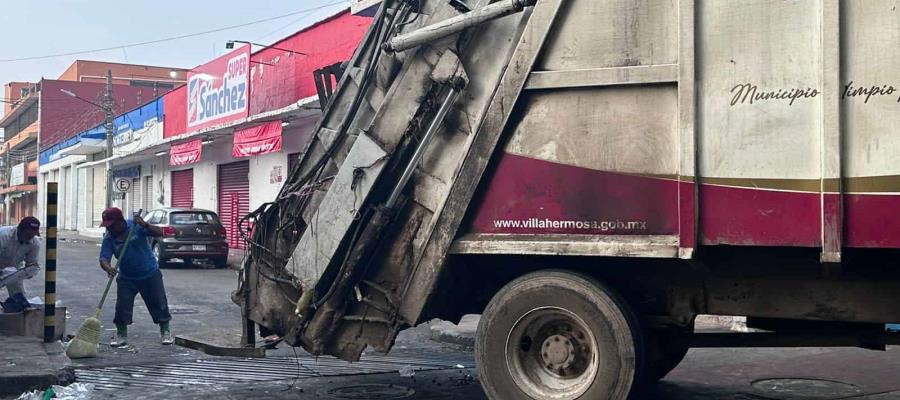 Recolección de basura en Centro operará con normalidad en Semana Santa