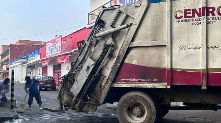 Habrá recolección de basura de manera habitual el 16 de Septiembre: Centro