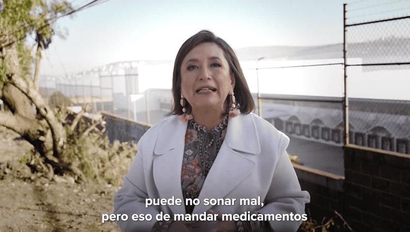 Carísimo y absurdo: Se lanza Xóchitl contra "mega farmacia" de AMLO