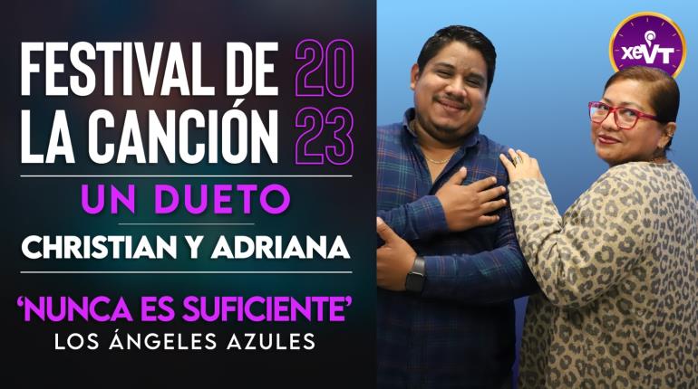 Adriana Almeida y Redondo "triunfadores" del Festival de la Canción 2023 de XEVT