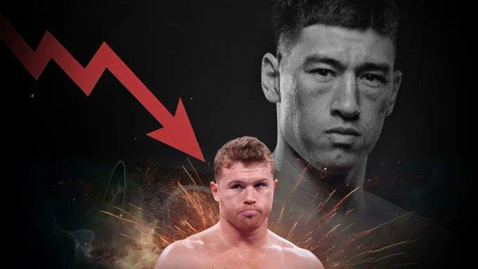 Canelo baja al 5o puesto del ranking de mejores boxeadores del 2023