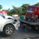 Chocan combi y camioneta en la Cunduacán – Comalcalco