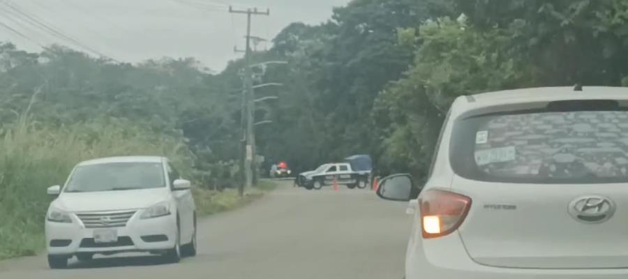 Hallan restos humanos en bolsas y una narcomanta en Huimanguillo