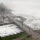 Súper olas de hasta 9 metros rompen en la costa de California