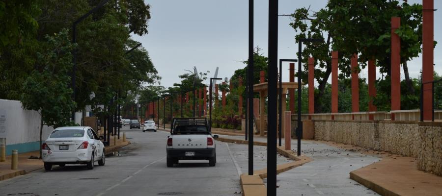 Abren malecón en el tramo de Pedro Fuentes a Ruiz Cortines