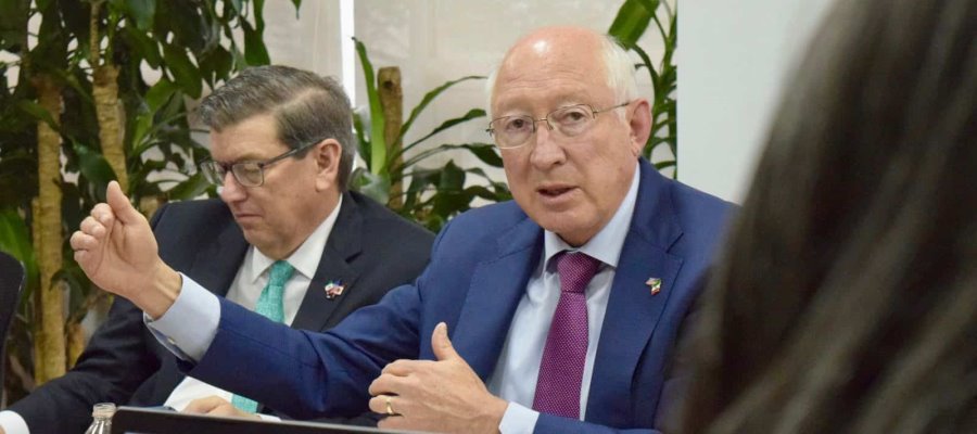 Cifra de extradiciones de México a EE. UU. en 2023 es la más alta en una década, presume Ken Salazar