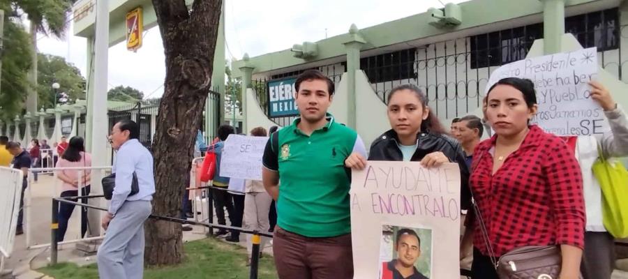 Familia de policía desaparecido el 22 de diciembre pide ayuda a AMLO para localizarlo