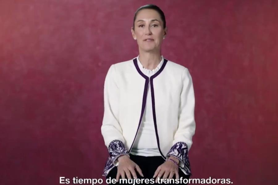 "Es tiempo de mujeres", asegura Sheinbaum en nuevo spot