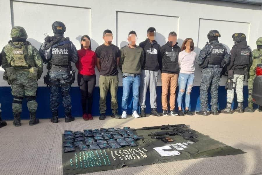 Detienen a organización criminal que distribuía droga en Zacatecas